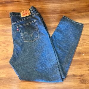 Levi's Men's 550 Relaxed Stretch Fit Denim Straight Jeans 18